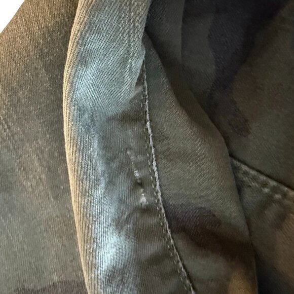 Sanctuary Pants Womens‎ 28 Camo Surplus Green Skinny Zipper Stretch - Picture 6 of 6